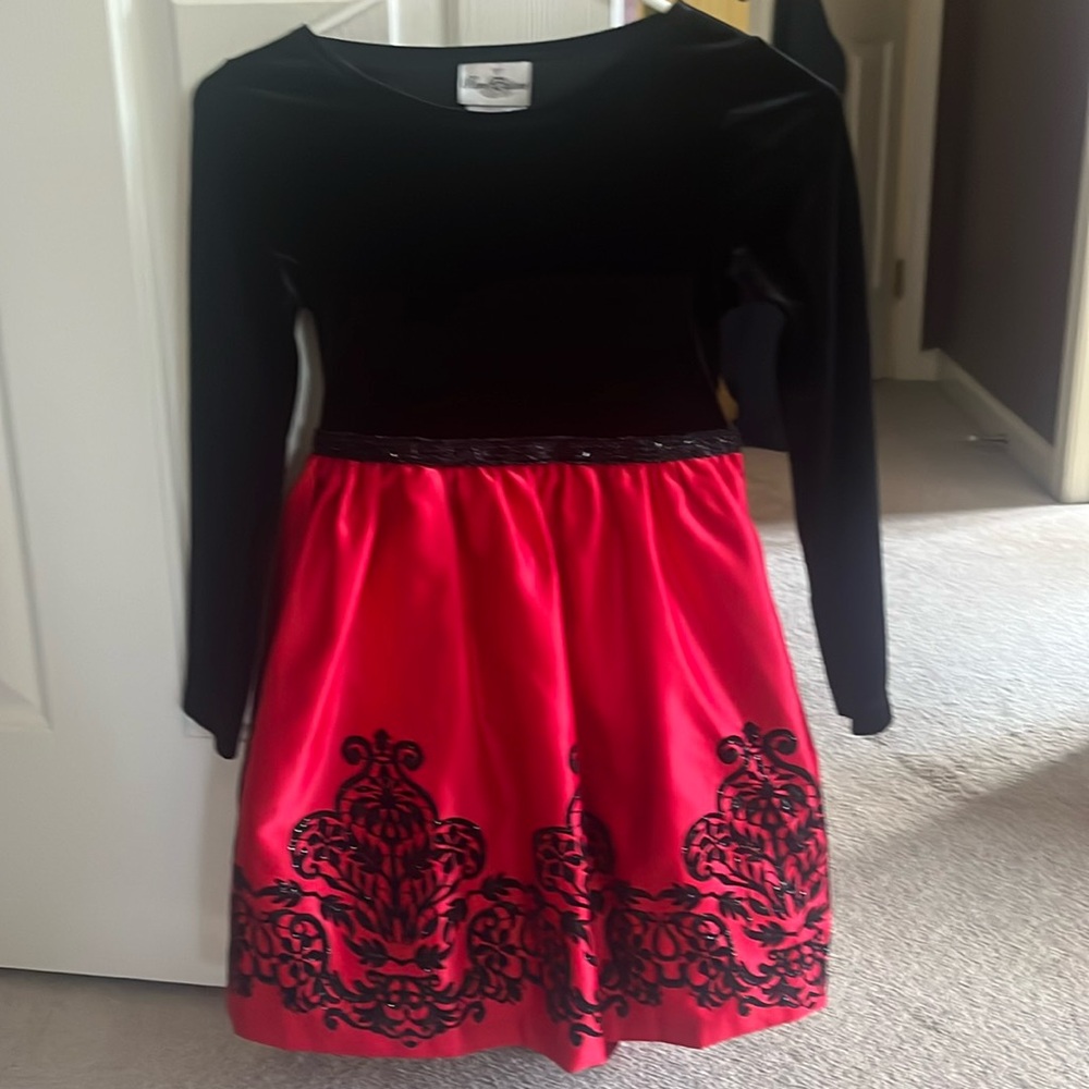 Girls size 10 Christmas dress